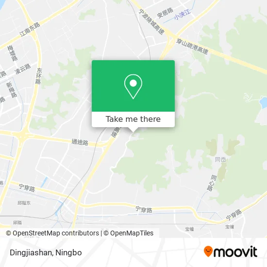 Dingjiashan map