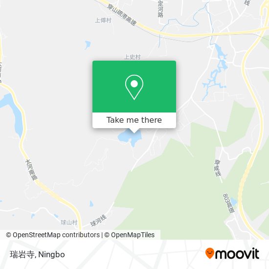 瑞岩寺 map