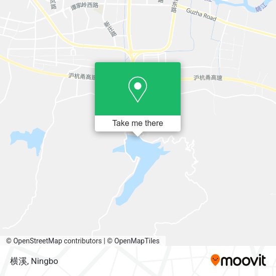 横溪 map