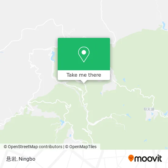 悬岩 map