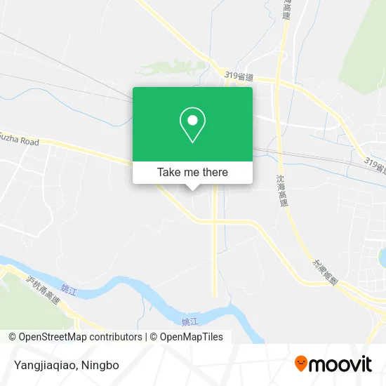 Yangjiaqiao map