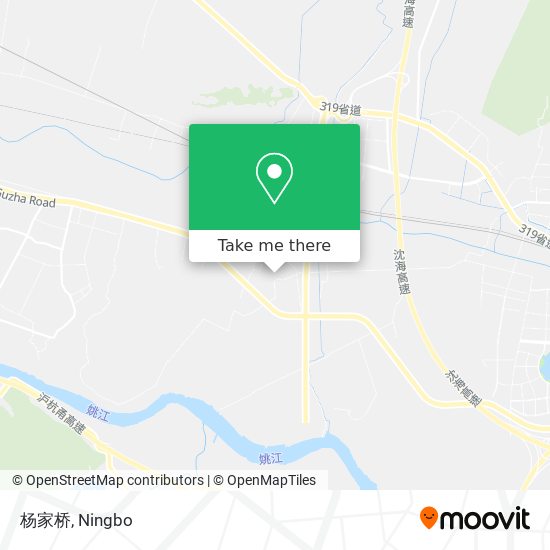 杨家桥 map