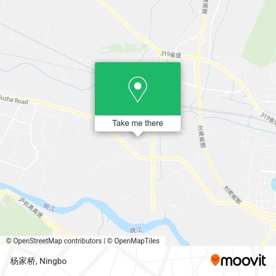 杨家桥 map