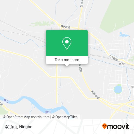 双顶山 map