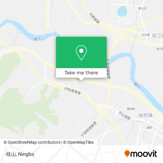 歧山 map