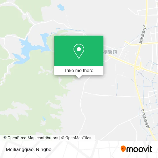 Meiliangqiao map