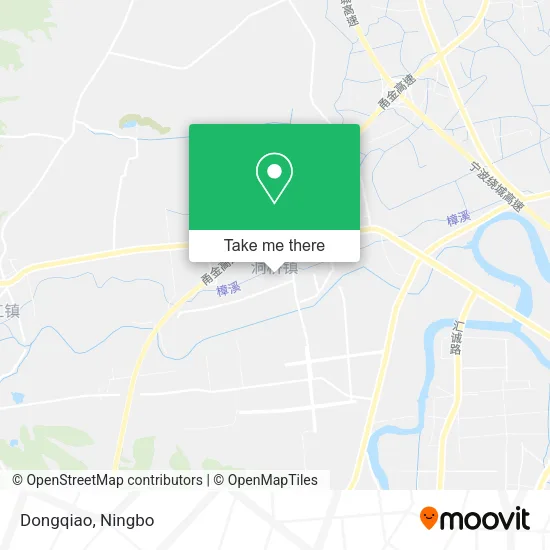 Dongqiao map