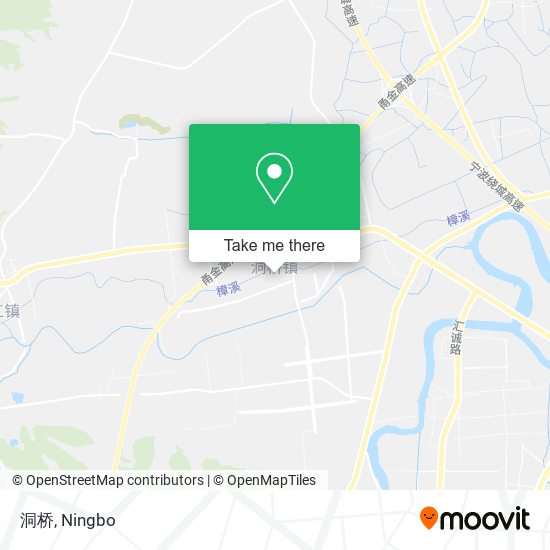 洞桥 map