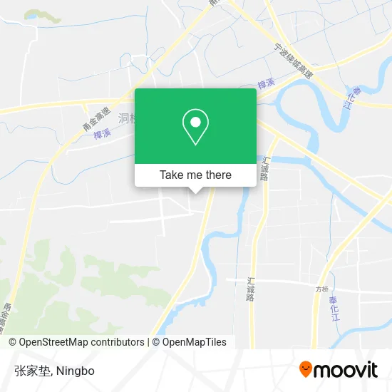 张家垫 map