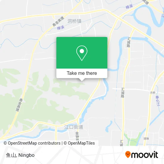 鱼山 map