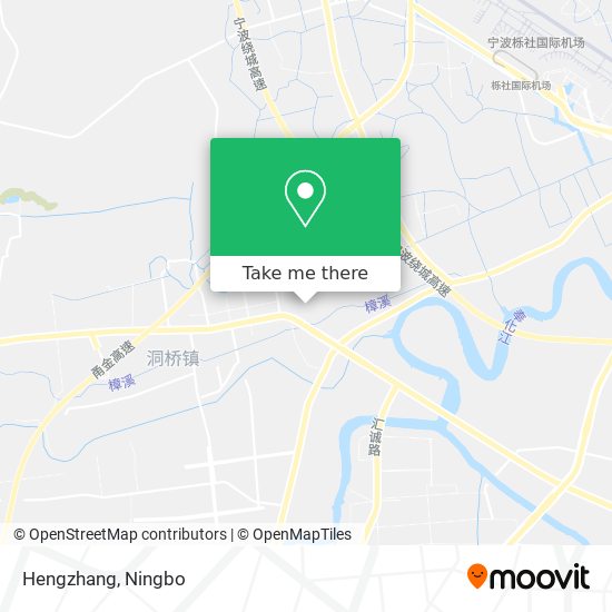 Hengzhang map