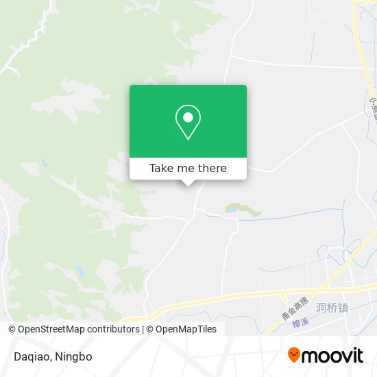 Daqiao map