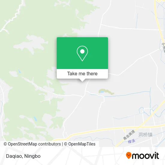 Daqiao map