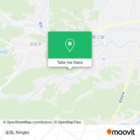 金陆 map
