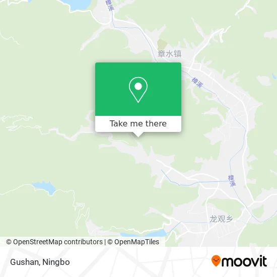 Gushan map