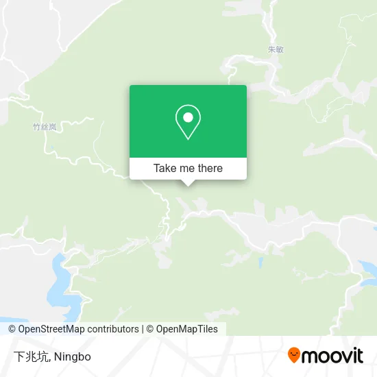 下兆坑 map