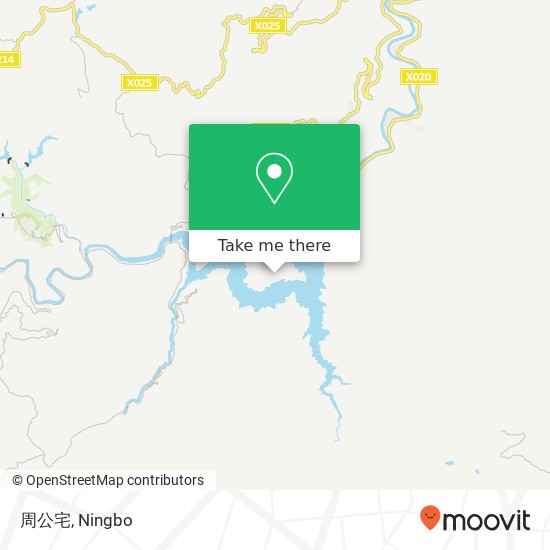周公宅 map