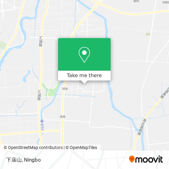 下庙山 map