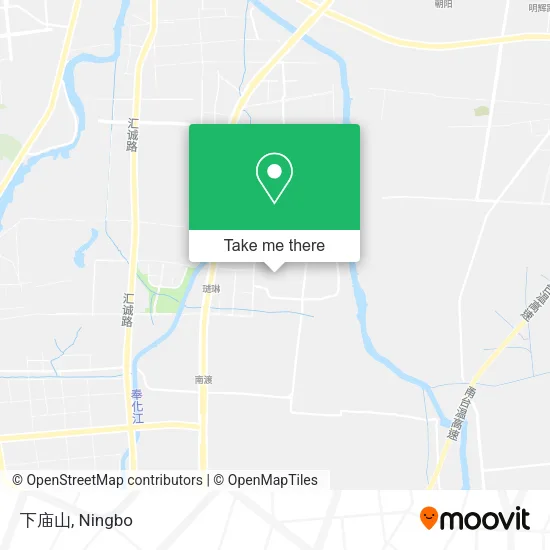 下庙山 map