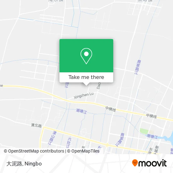 大泥路 map