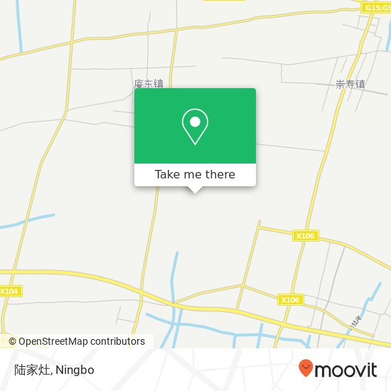陆家灶 map
