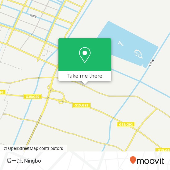 后一灶 map