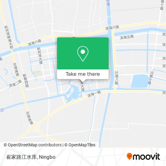 崔家路江水库 map