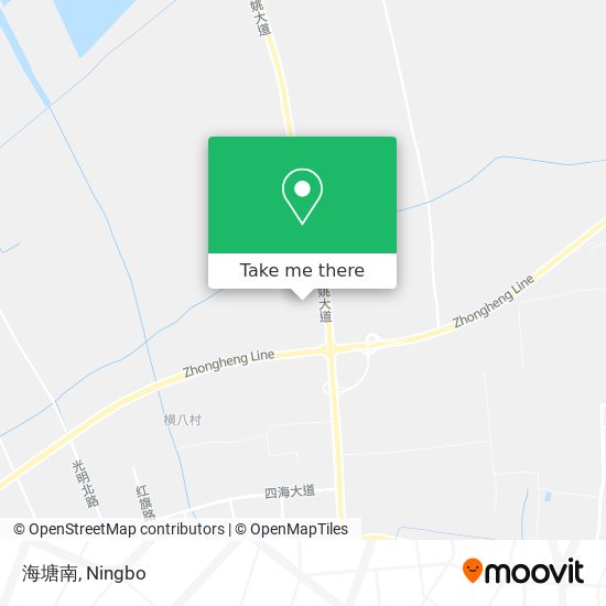 海塘南 map