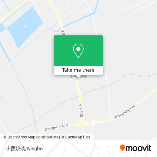 小曹娥镇 map