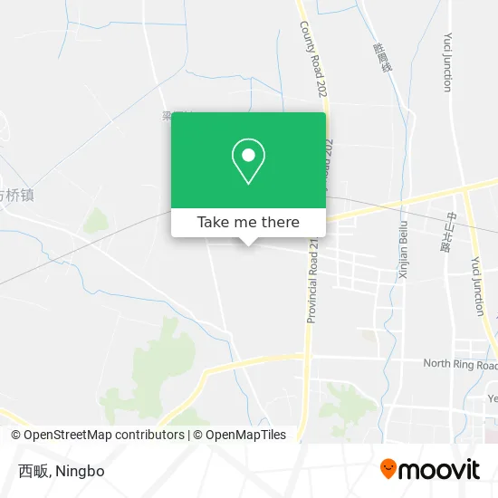 西畈 map