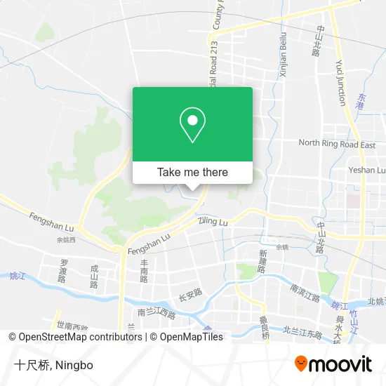 十尺桥 map