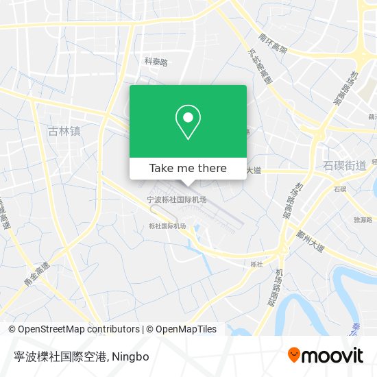 寧波櫟社国際空港 map