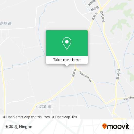 五车堰 map