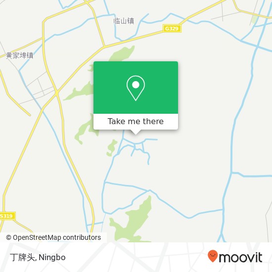 丁牌头 map