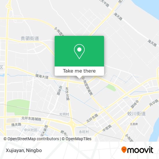 Xujiayan map