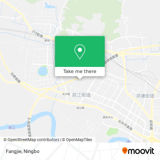 Fangjie map