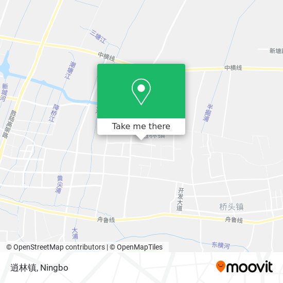逍林镇 map