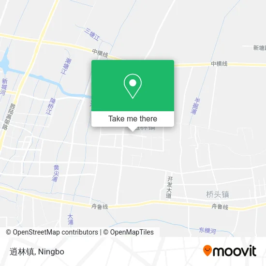 逍林镇 map