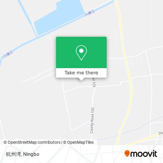 杭州湾 map