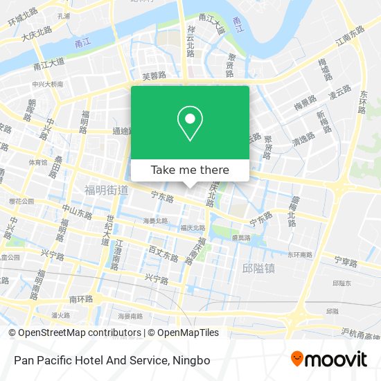 Pan Pacific Hotel And Service map