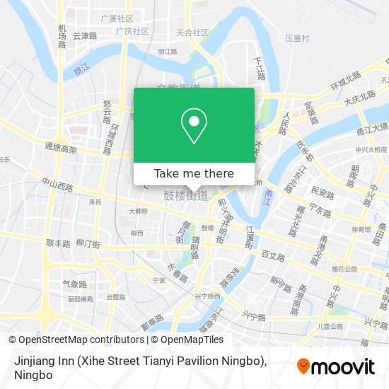 Jinjiang Inn (Xihe Street Tianyi Pavilion Ningbo) map
