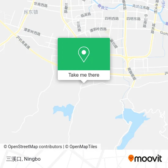 三溪口 map