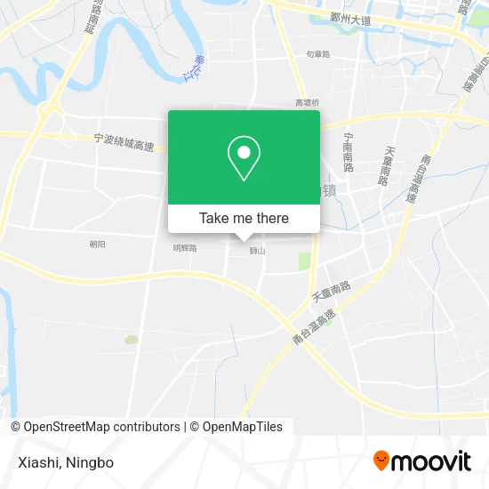 Xiashi map