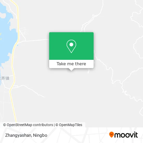Zhangyashan map