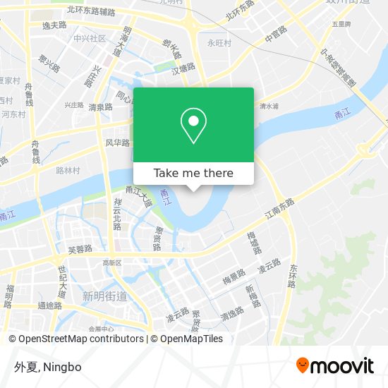 外夏 map