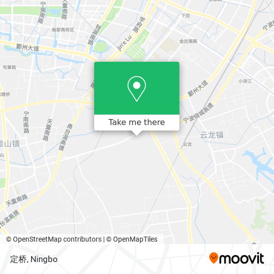 定桥 map
