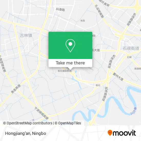 Hongjiang’an map