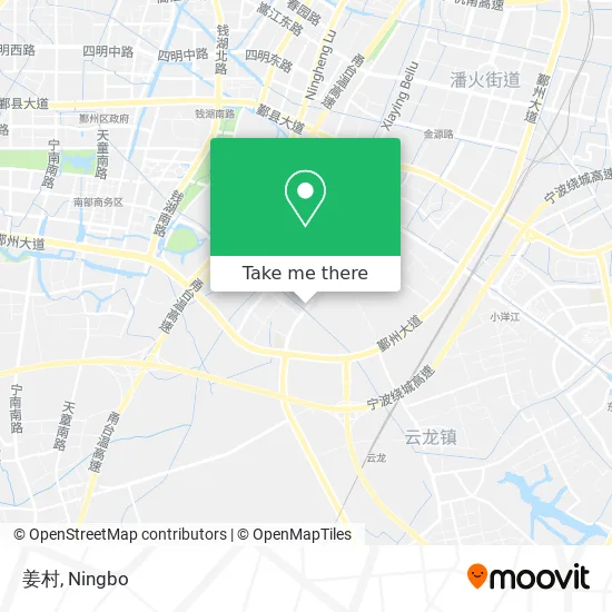 姜村 map
