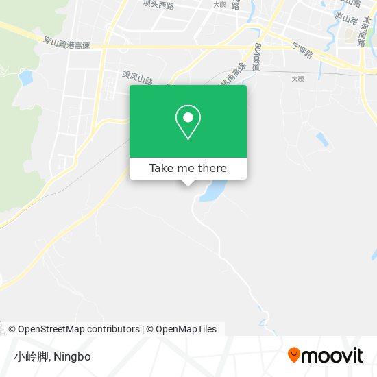 小岭脚 map