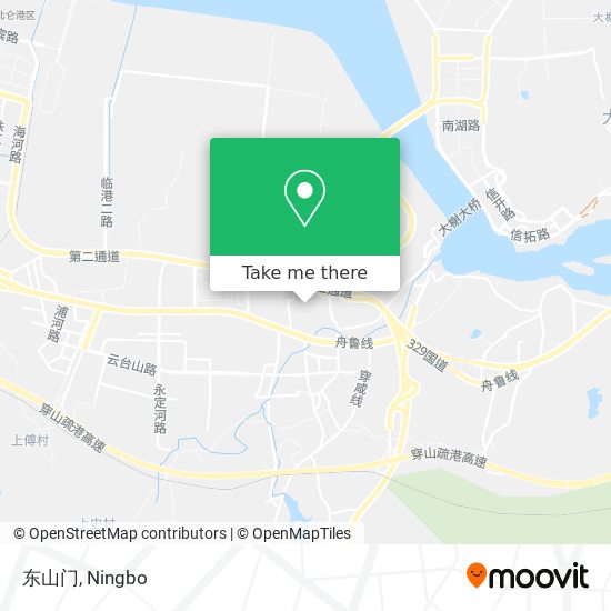东山门 map